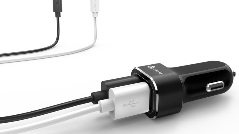 iClever BoostDrive 4.8A Dual Port Car Charger, $4 with code DEALNUM3